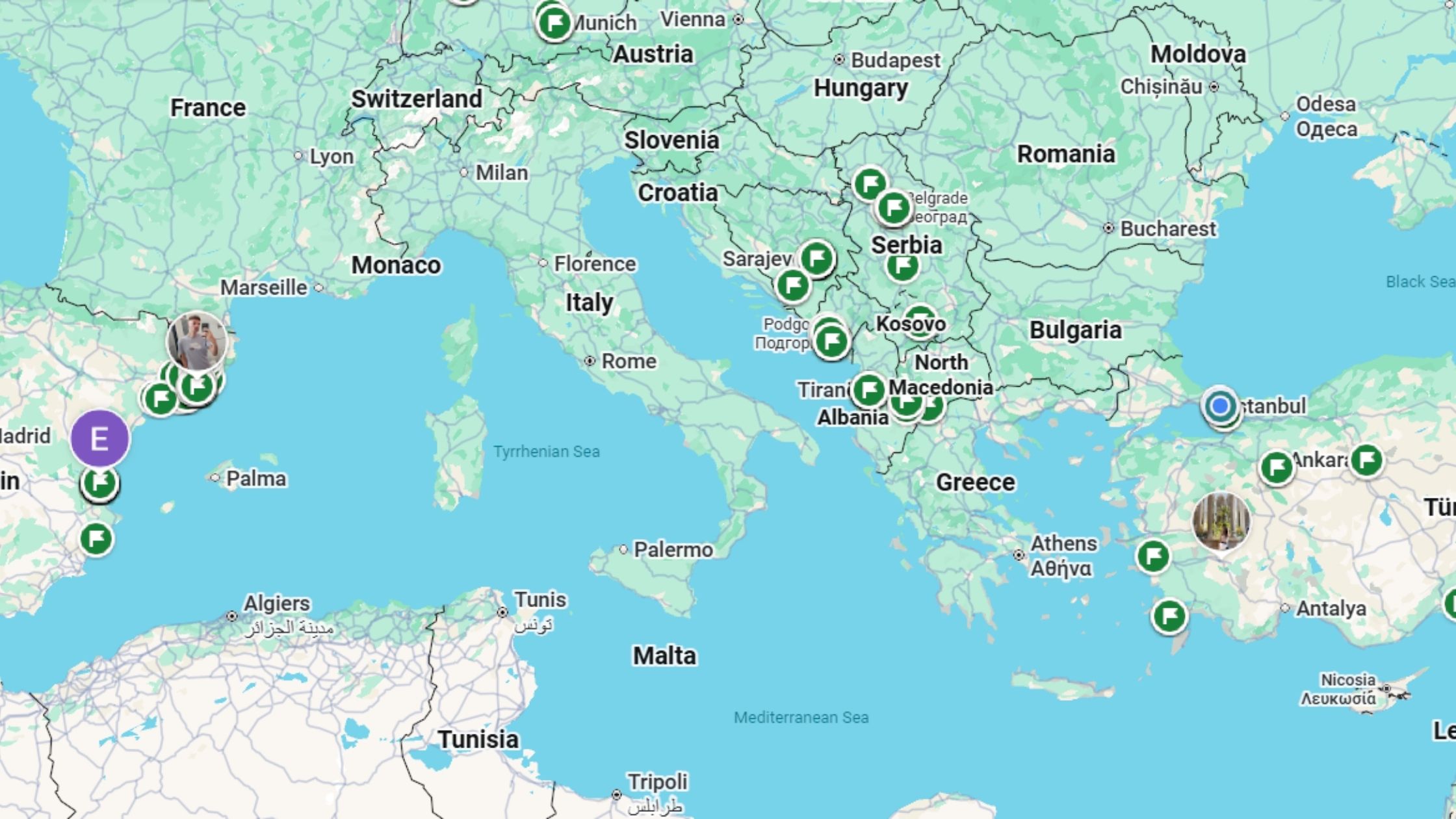 google maps share location permanently