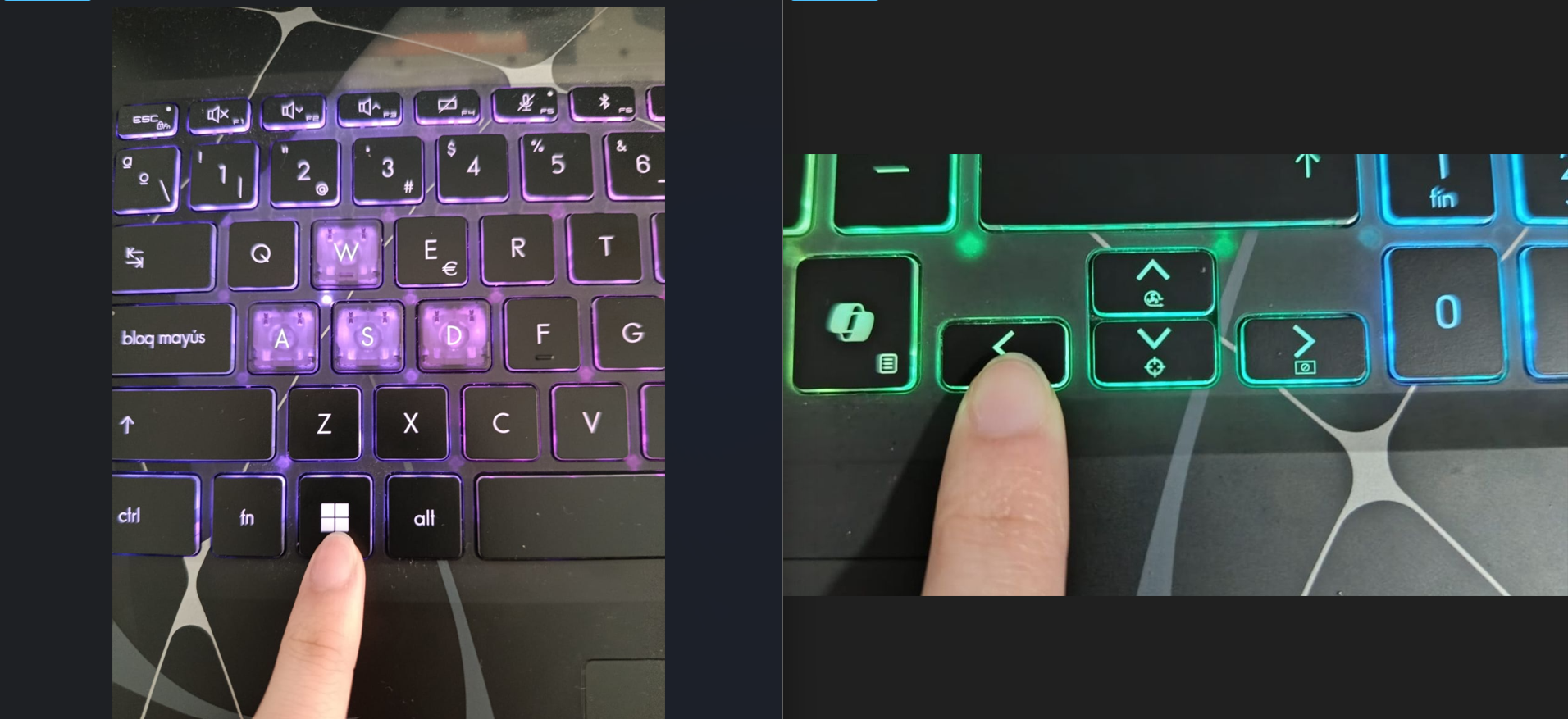 How do I split my screen into two screens